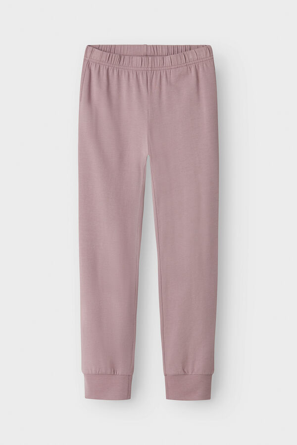 Name it Pyjama Set f&uuml;r M&auml;dchen mit Schleifen Rosa