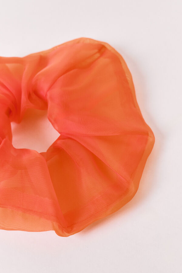 Women'secret Chouchou en organza transparent rose rouge