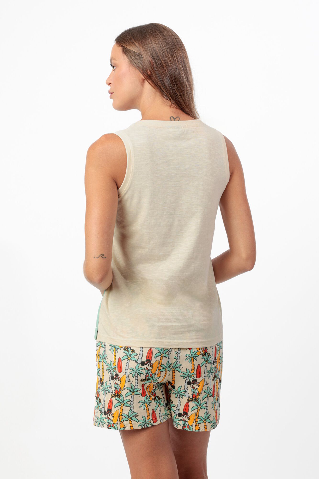Admas Pijama corto surf Mickey Mouse