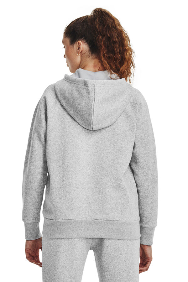 Under Armour Sweatshirt polar UA Rival capuz cinzento