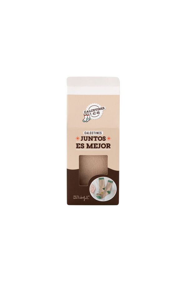 Womensecret Cookies and milk socks in EU size 39-41 - Better together S uzorkom