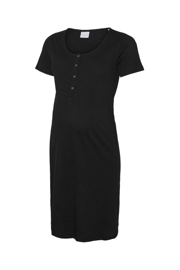 Mamalicious Breastfeeding dress black