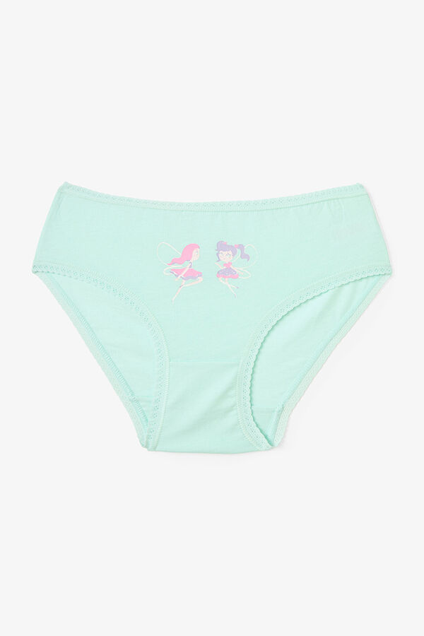 Penti 5 Bragas con estampado de hadas bonitas para ni&ntilde;a&nbsp; estampado
