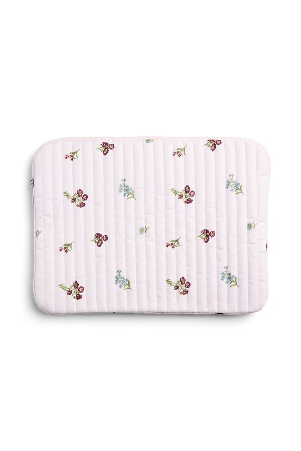 Pieces Printed laptop case pink