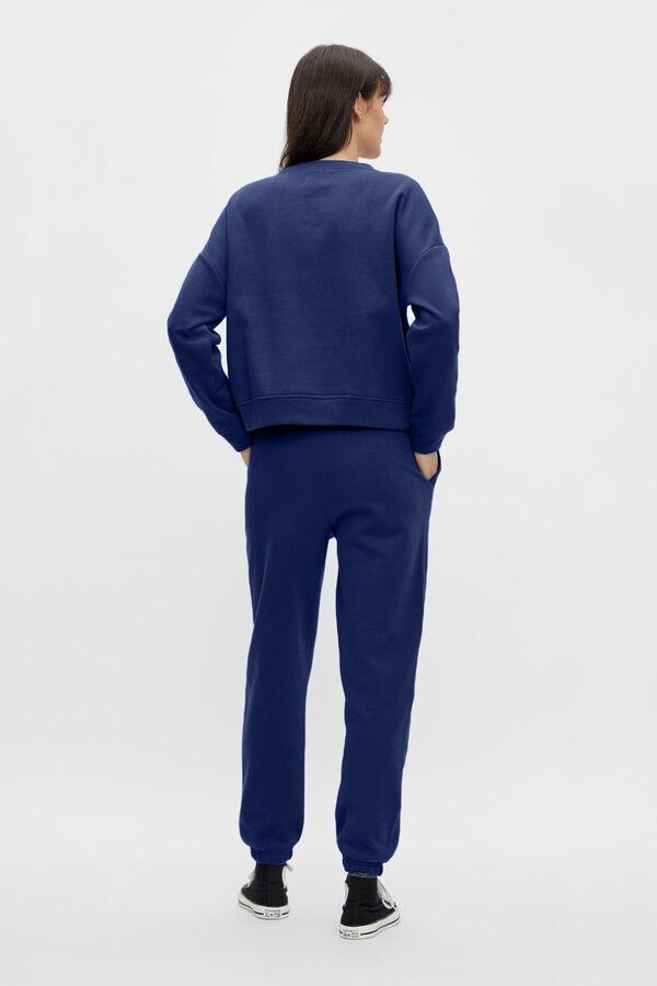 Pieces Tracksuit pants Blau