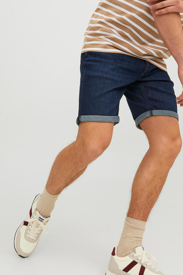 Jack & Jones Pantalón corto vaquero azul