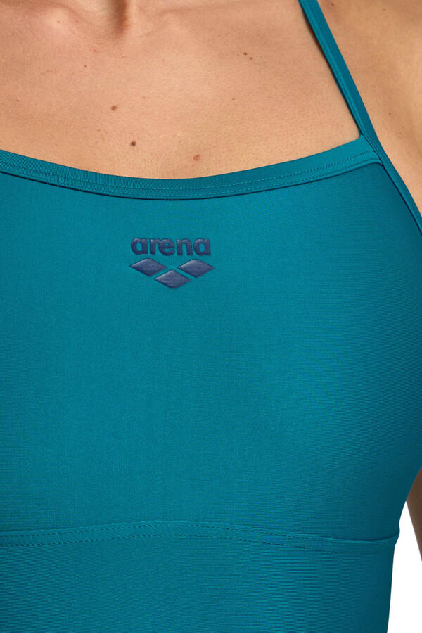 Womensecret Women's Arena Solid swimsuit  Blau