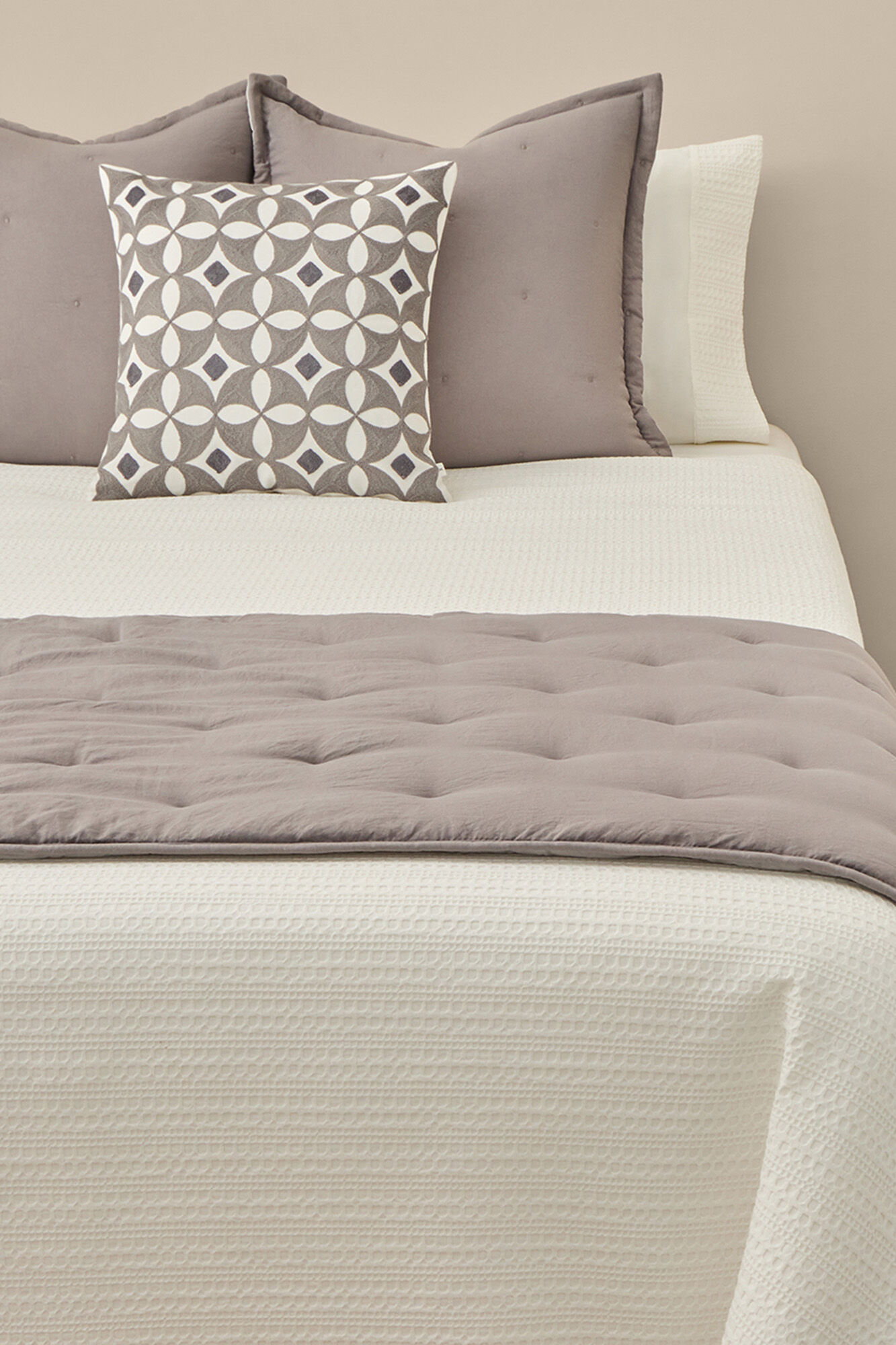 Textura Topper acolchado puntos