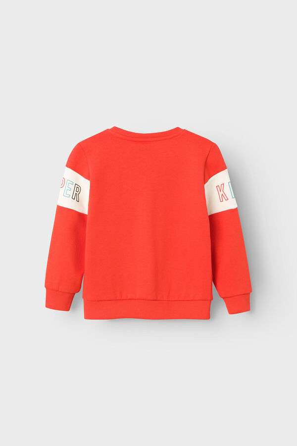 Womensecret Mini boys' sweatshirt rouge