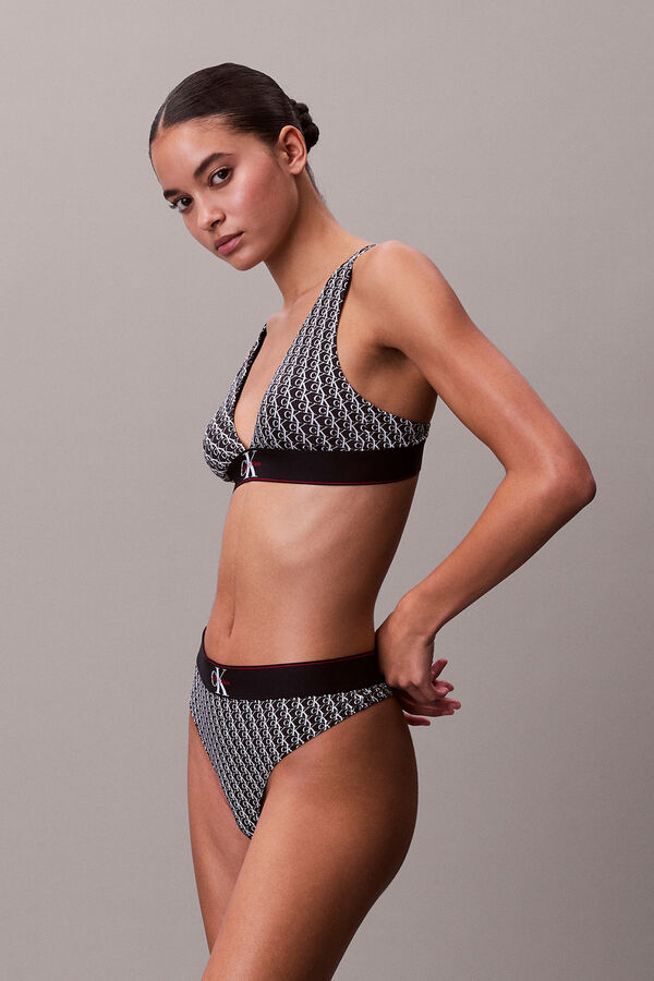 Calvin Klein Logo thong black