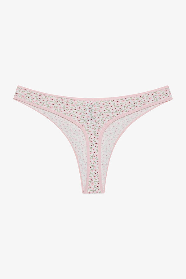 Penti Pack of 5 thongs printed
