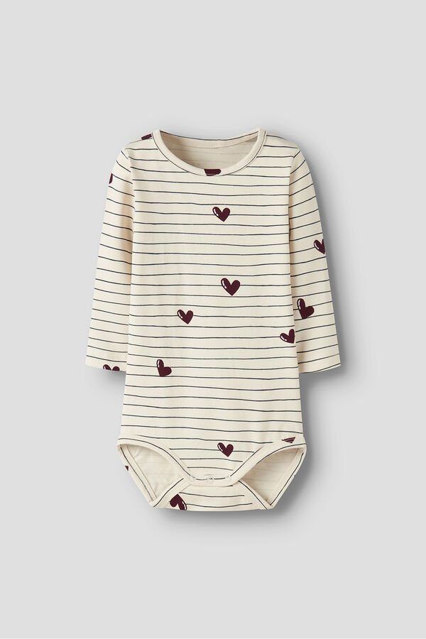 Name it Lang&auml;rmelig Baby- Body Braun