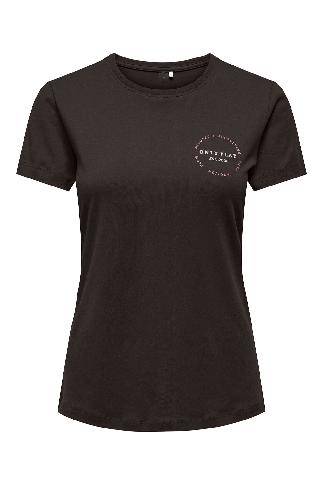 Only Play Basic-T-Shirt aus Baumwolle