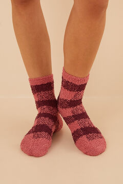 Womensecret Fluffy La Vecina Rubia socks printed