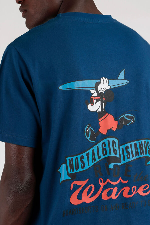 Admas Disney ride the wave short pajamas blue