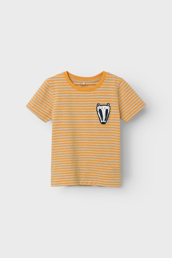 Womensecret Mini boys' T-shirt Žuta
