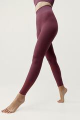 Womensecret Aila Beet Plant Leggings Bordo