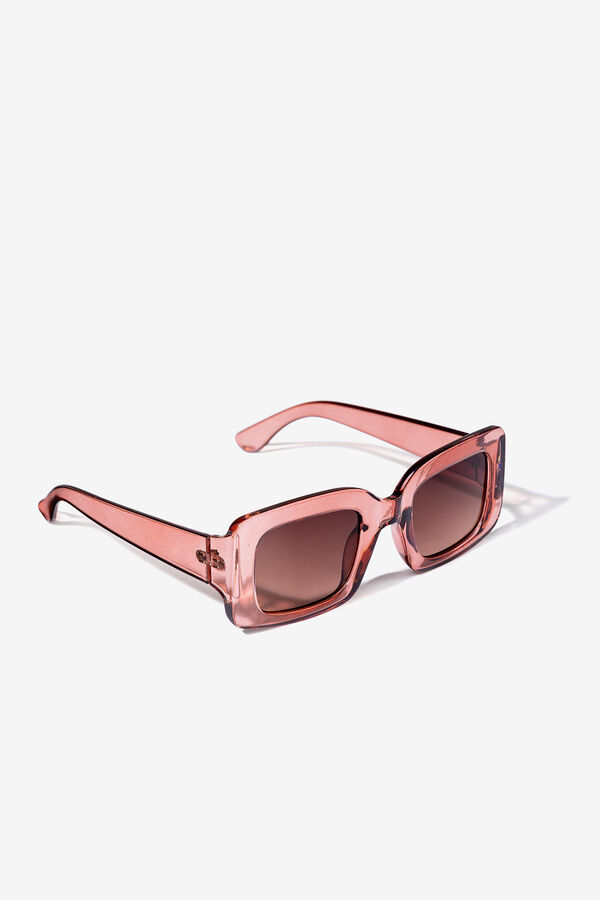 Womensecret Square sunglasses pink