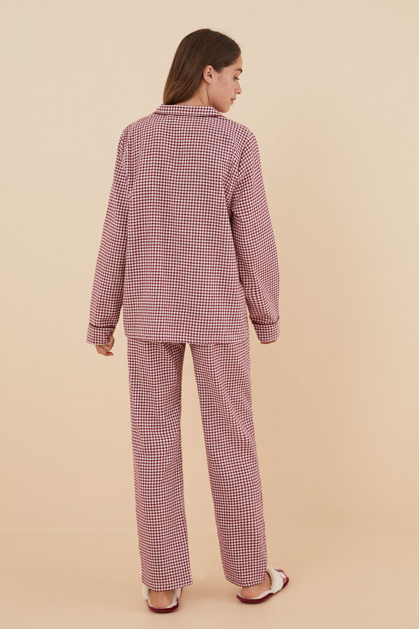 Womensecret Pijama camiseiro 100% algodão Mafalda vermelho