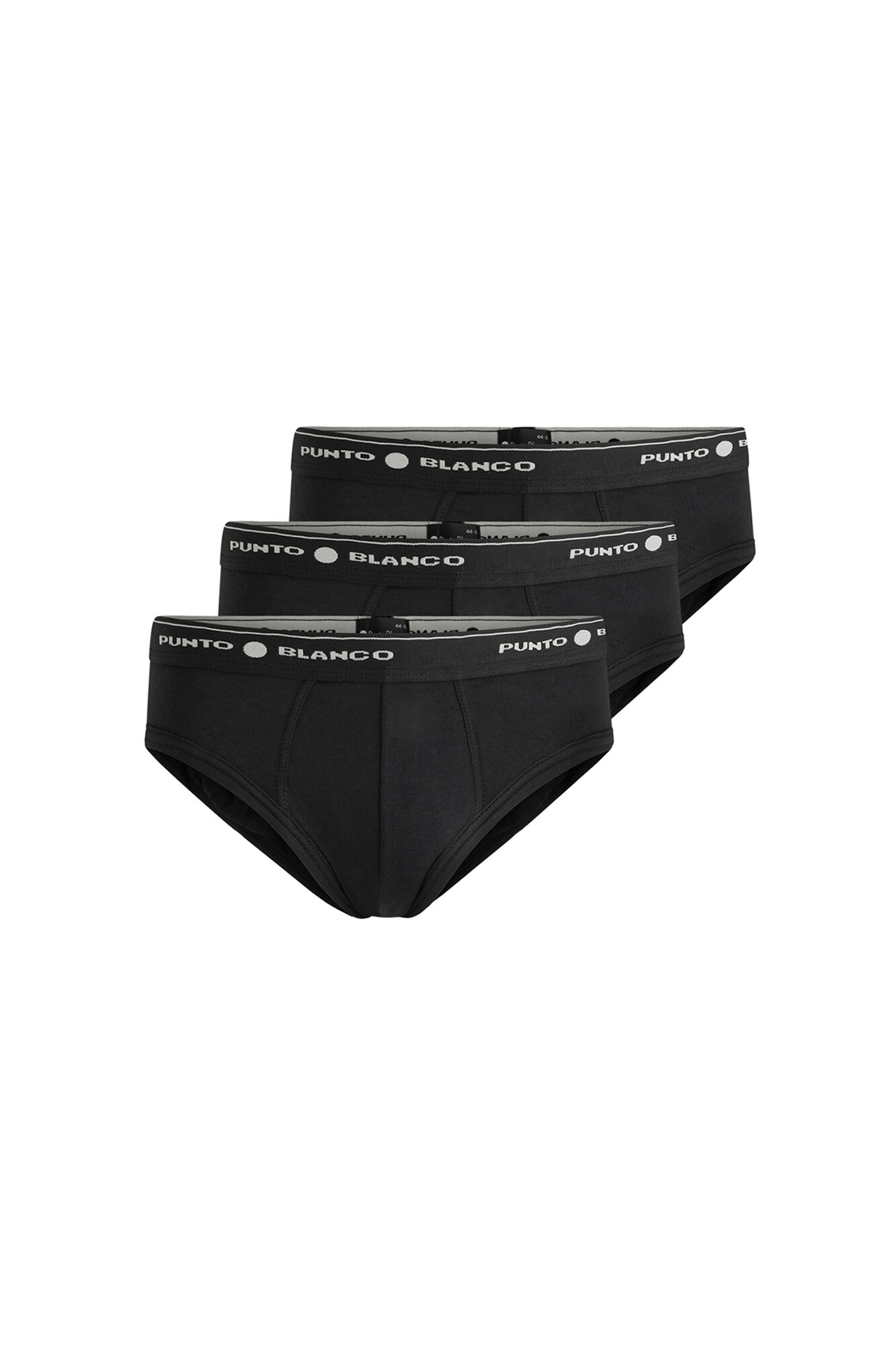 Punto Blanco Pack de 3 cuecas de algod&atilde;o