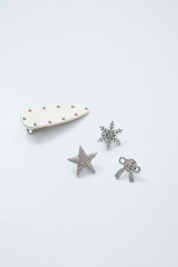 Women'secret Hair pins and clip pack beige