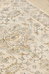Calma House Alfombra lavable con antideslizante Atenea beige