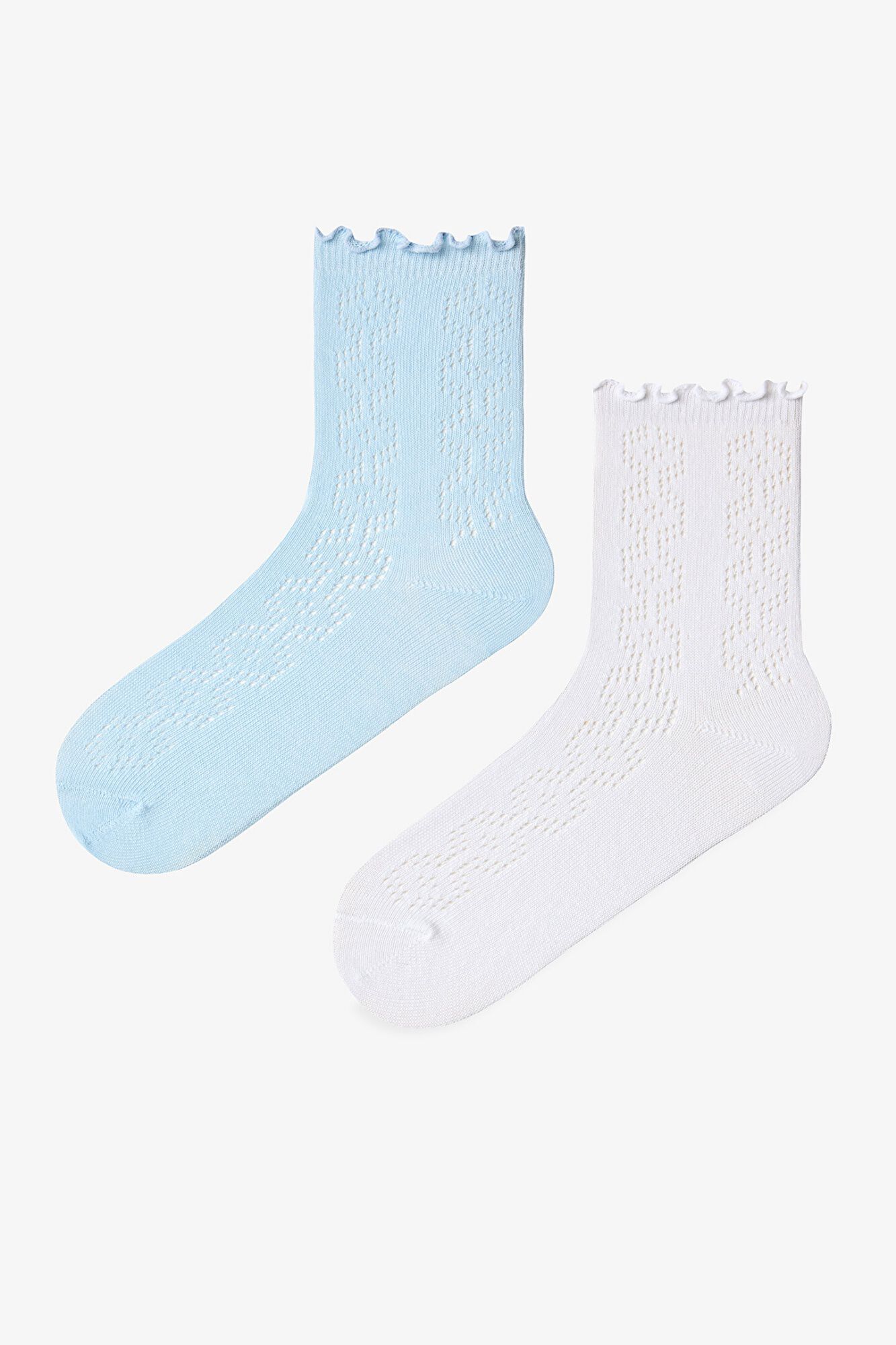 Penti Pack 2 calcetines tobilleros volantes