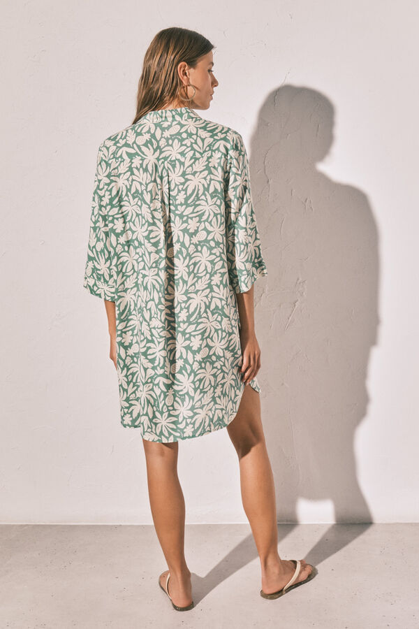 Women'secret Printed short camisole green