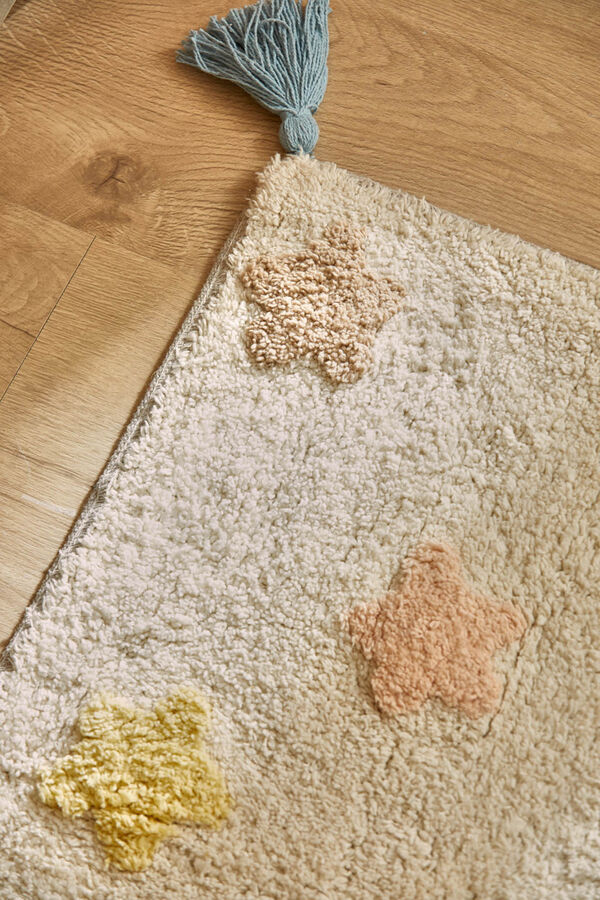 Calma House Alfombra de ba&ntilde;o Star estampado