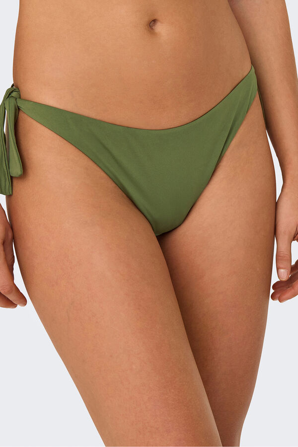 Only Calcinha de biqu&iacute;ni verde brasileira verde