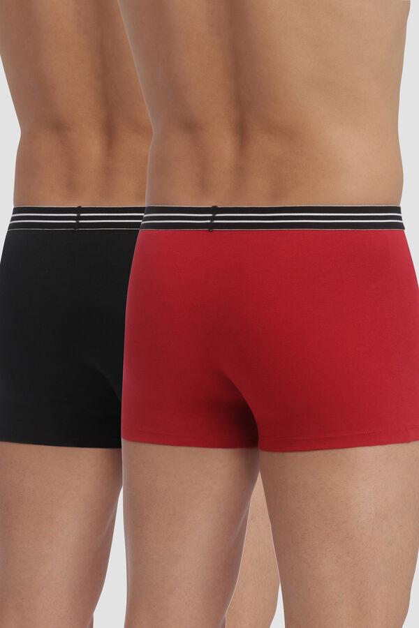 DIM Pack 2 b&oacute;xers algod&oacute;n estampado