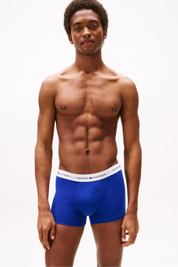 Tommy Hilfiger Pacote com 3 Boxers de Algod&atilde;o estampado