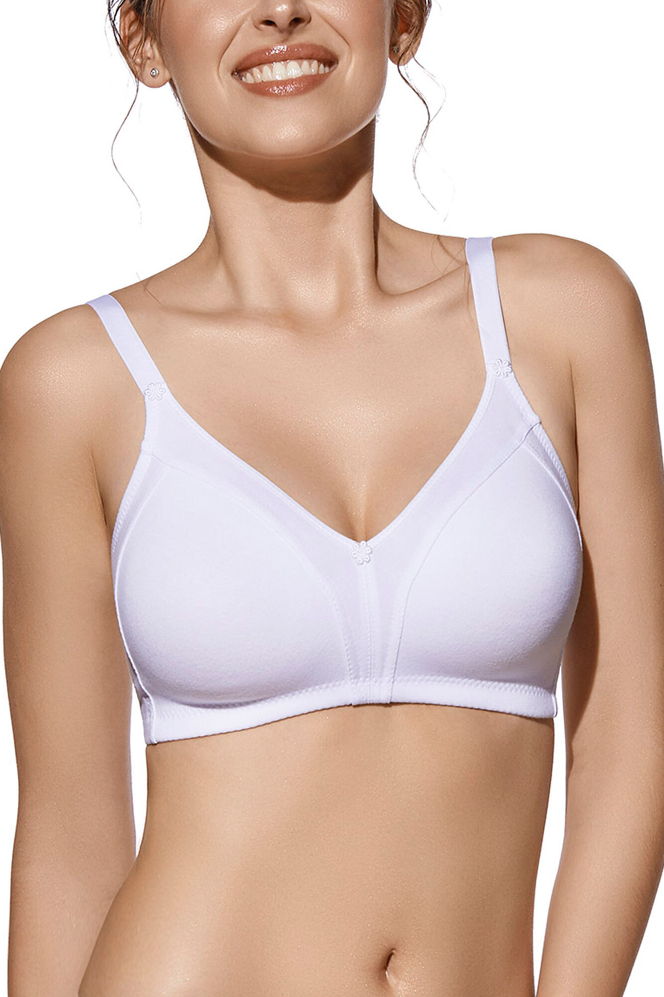 Selene Sujetador capacidad sin aros Blanca