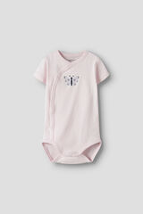 Name it Baby opening bodysuit pink