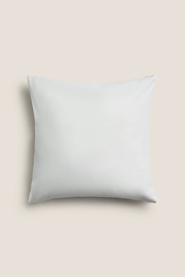 Womensecret Cotton sateen cushion cover blanc