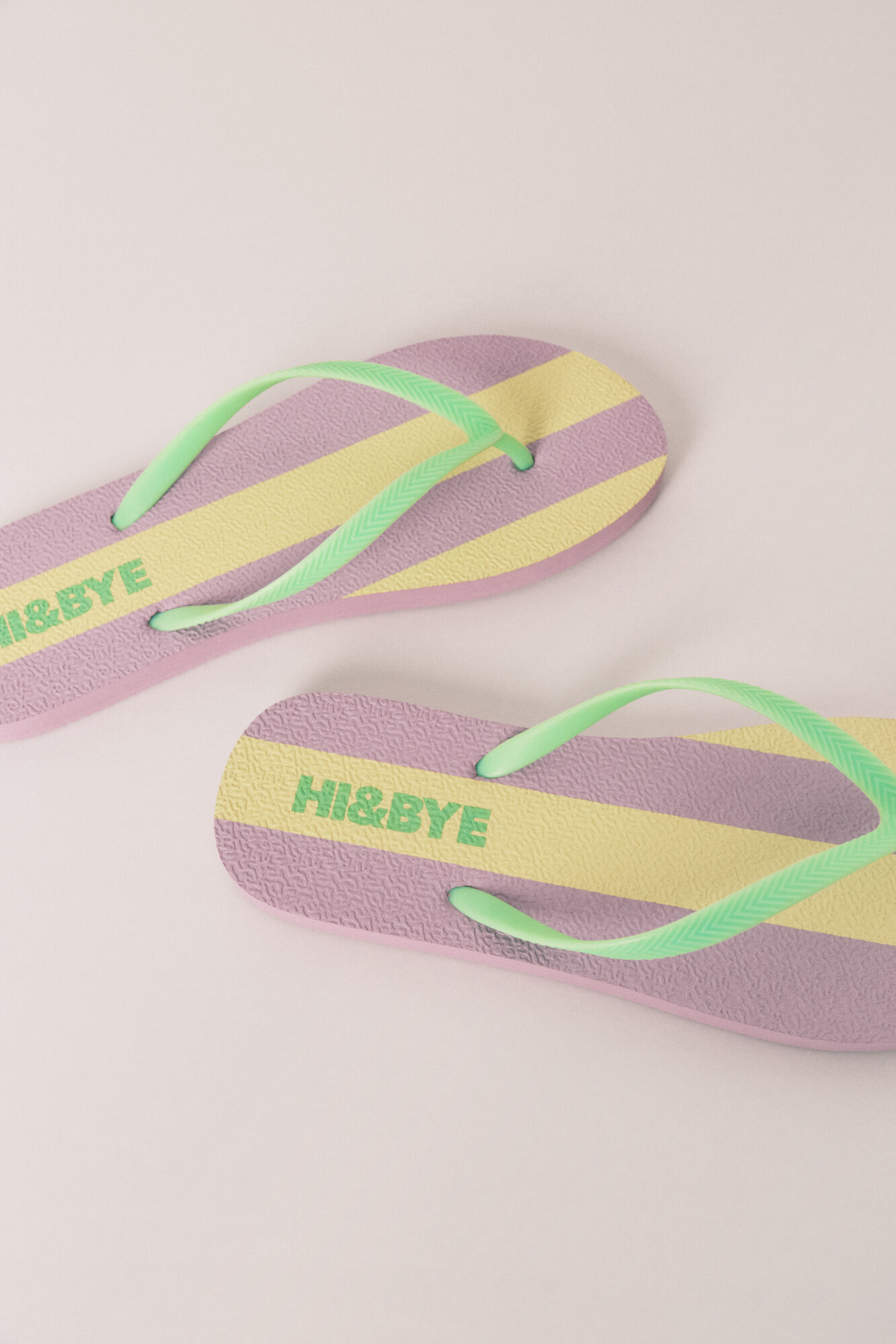 HI&BYE Lilac striped sandal
