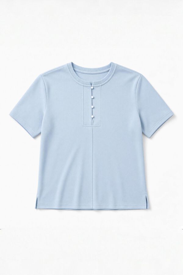 Women'secret Blue short sleeve T-shirt blue