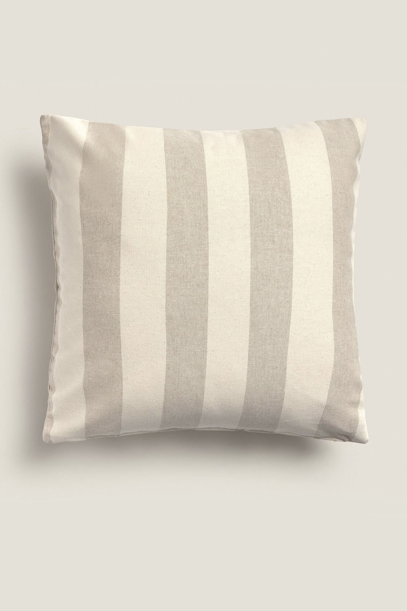 Textura Capa travesseiro 100% algod&atilde;o riscas 30 x 50 cm.