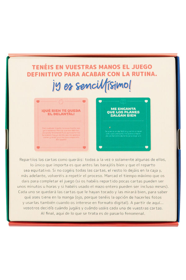 Mr. Wonderful Juego de cartas para parejas - &iexcl;Ahora mando yo! estampado