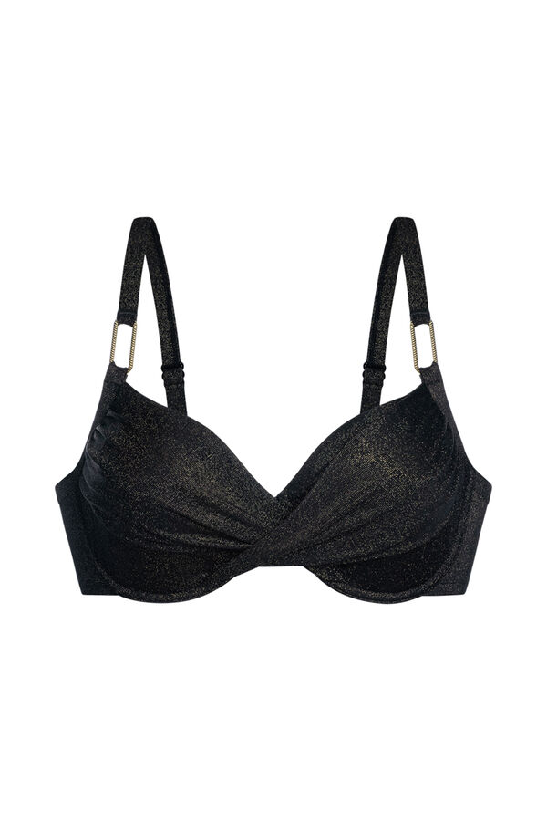 Dorina Black underwired bikini top noir