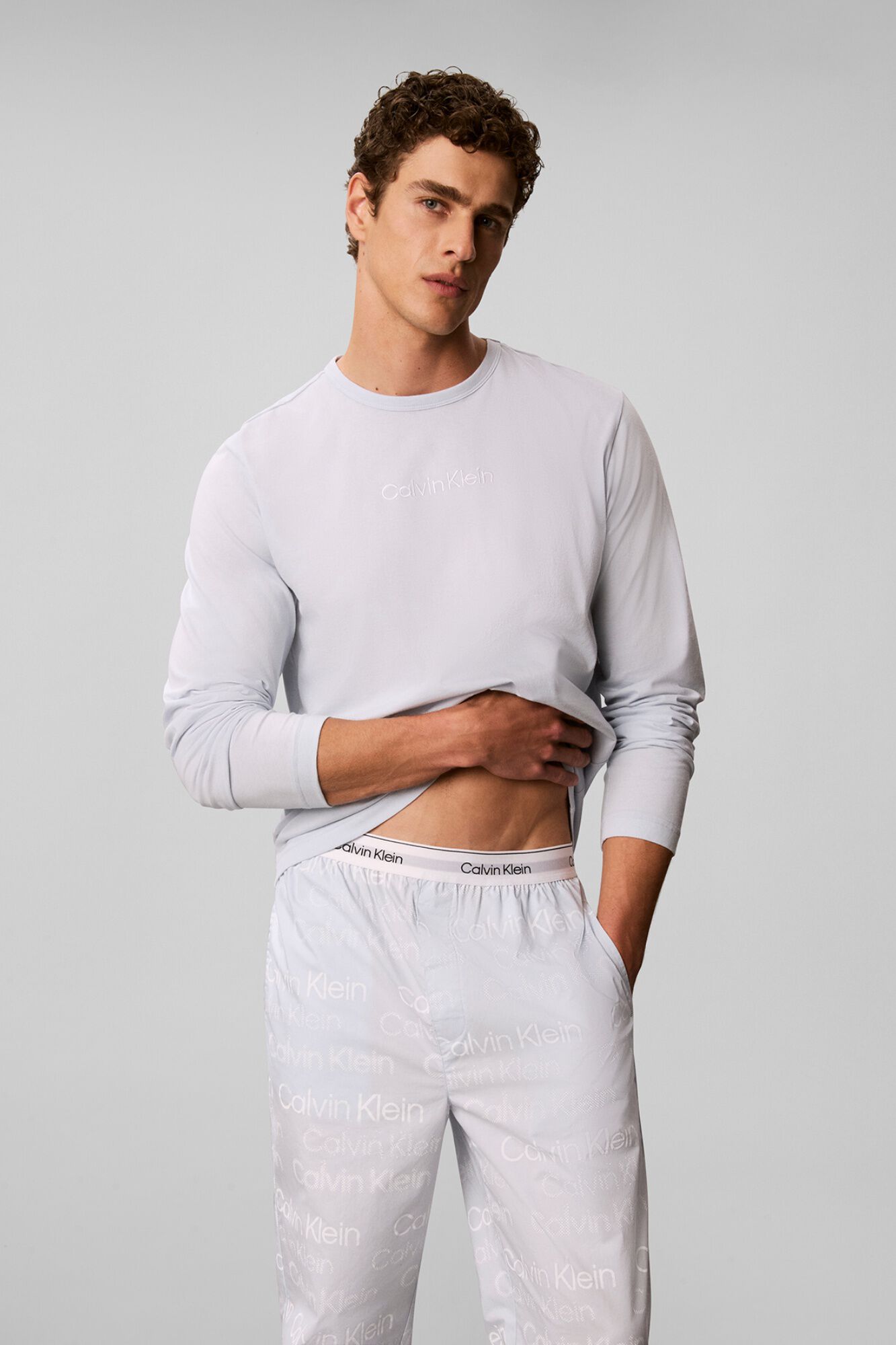 Calvin Klein Conjunto de pijama comprido
