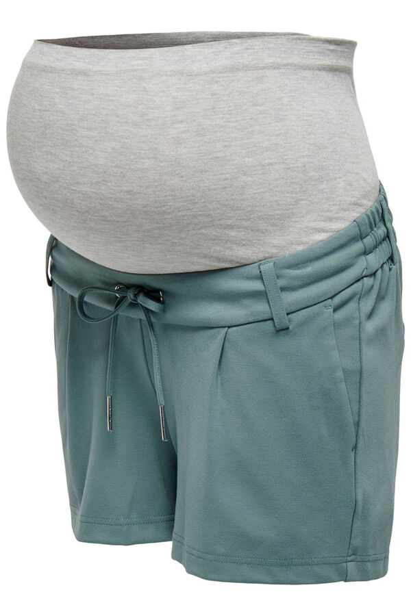 Womensecret Pantalón corto maternity verde