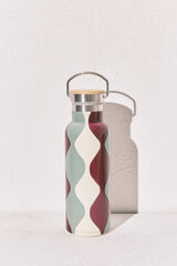 Women'secret Stainless steel wave bottle printed