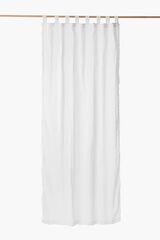 Calma House White Fray curtain 140x280 white