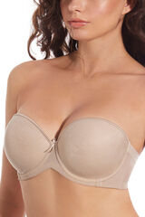 Selene Sujetador con aro sin tirantes Vilma nude