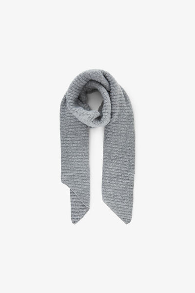 Womensecret Long scarf in recycled polyester gris