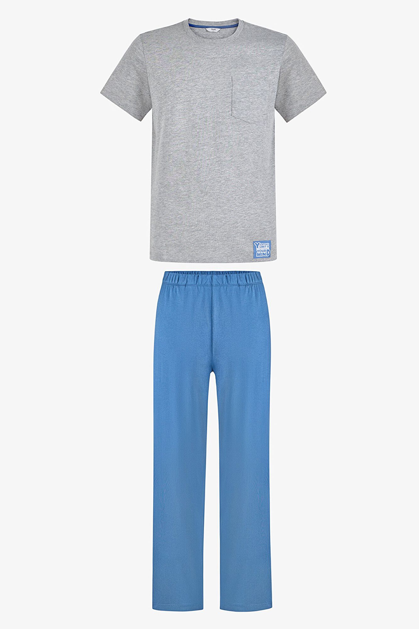 Penti Conjunto pijama comprido manga curta liso