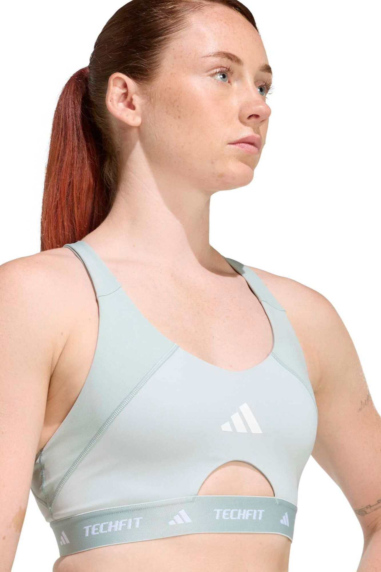 Adidas Soutien desportivo color block Techfit