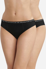 DIM Pack de 2 cuecas menstruais para fluxo abundante DIM  preto
