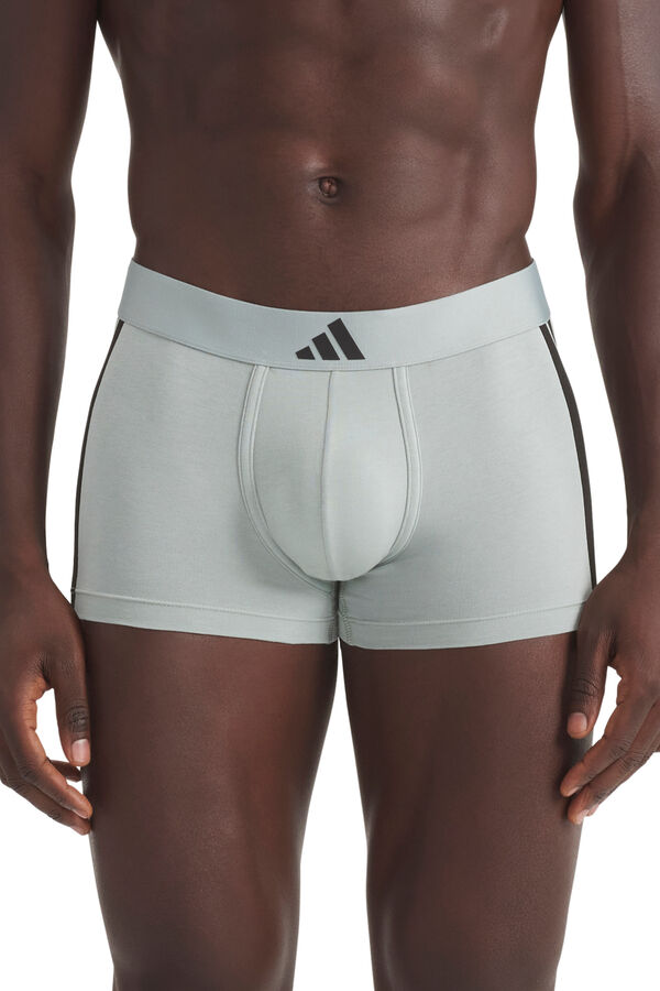 Adidas Pack 2 logo boxers green